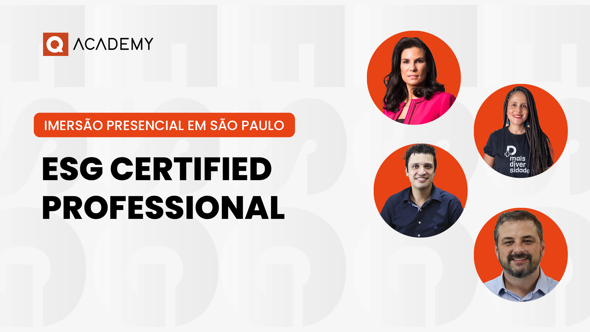 Imers O Presencial Esg Certified Professional Q Academy